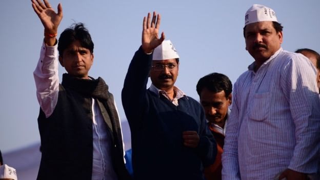 कुमार विश्वास, केजरीवाल, संजय सिंह कुमार विश्वास, केजरीवाल, संजय सिंह