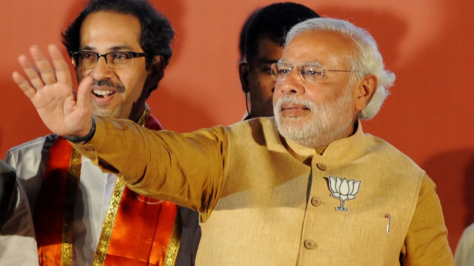 नरेंद्र मोदी और उद्धव ठाकरे नरेंद्र मोदी और उद्धव ठाकरे
