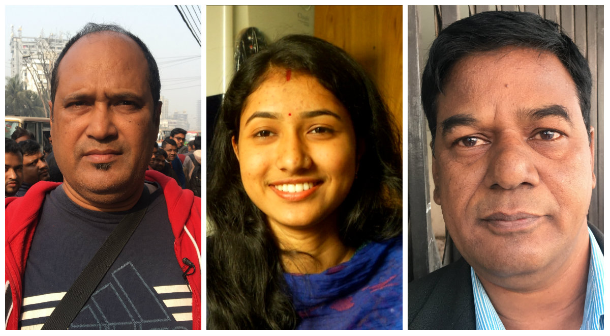 अब्दुर रज़्ज़ाक, चैती रॉय, नूर इस्लाम अब्दुर रज़्ज़ाक, चैती रॉय, नूर इस्लाम