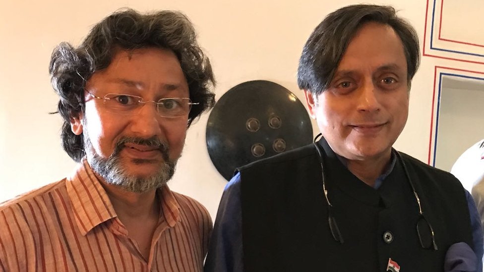 राजेश जोशी और शशि थरूर राजेश जोशी और शशि थरूर