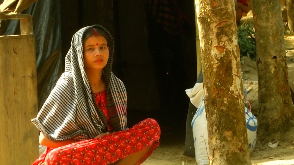 हिंदू शरणार्थियों का अस्थाई शिविर, nitin srivastava bbc हिंदू शरणार्थियों का अस्थाई शिविर, nitin srivastava bbc