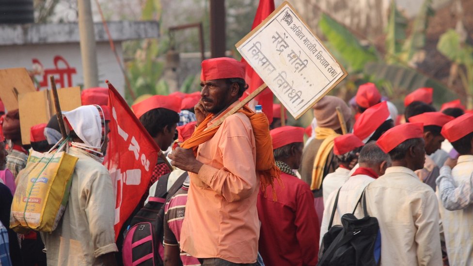 किसानों का मार्च किसानों का मार्च