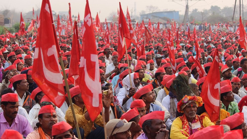 किसानों का मार्च किसानों का मार्च