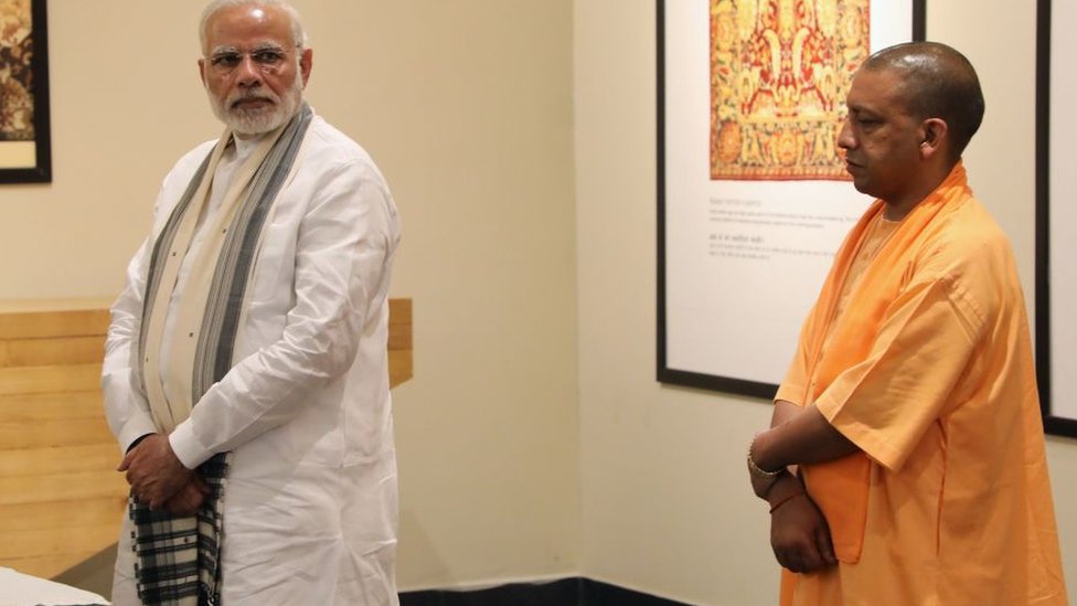 योगी आदित्यनाथ- नरेंद्र मोदी योगी आदित्यनाथ- नरेंद्र मोदी
