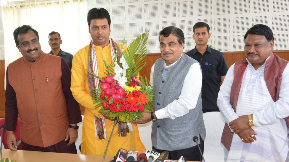 भाजपा ने पूर्वोत्तर में कई बेमेल गठबंधन किए भाजपा ने पूर्वोत्तर में कई बेमेल गठबंधन किए