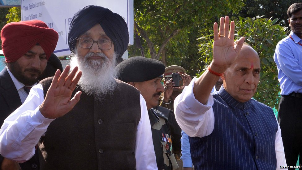 प्रकाश सिंह बादल, राजनाथ सिंह प्रकाश सिंह बादल, राजनाथ सिंह