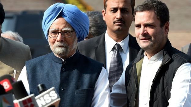 राहुल गांधी, महमोहन सिंह राहुल गांधी, महमोहन सिंह