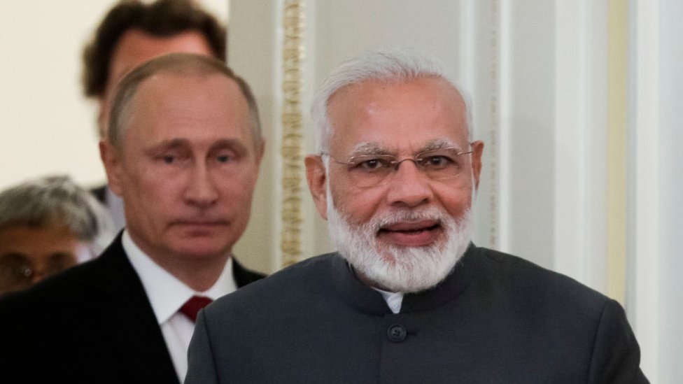 मोदी और पुतिन मोदी और पुतिन