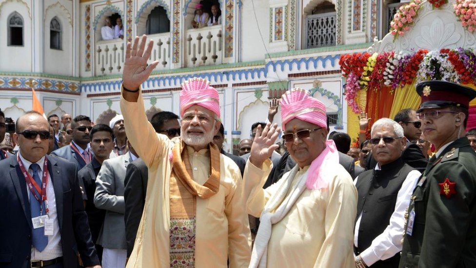 मोदी नेपाल में मोदी नेपाल में