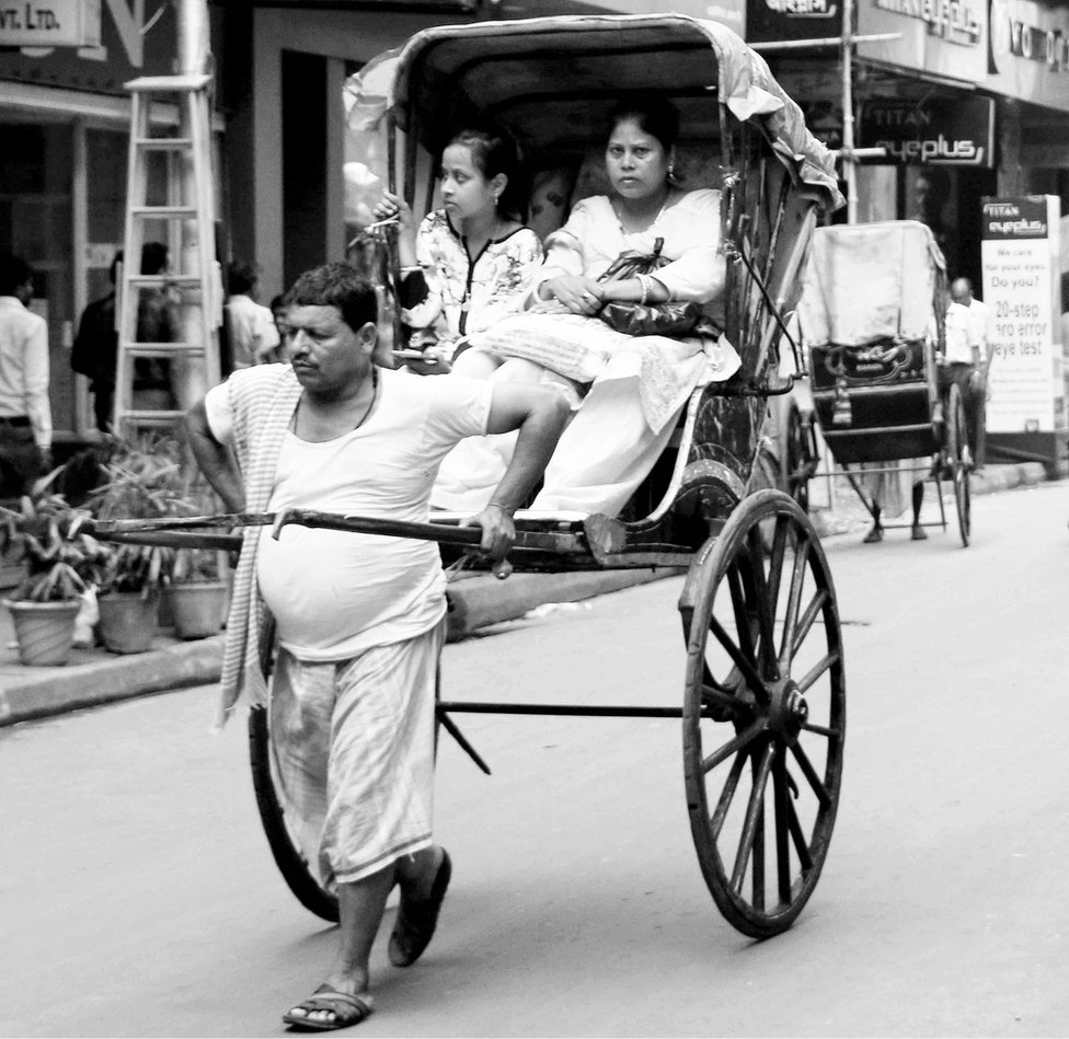हाथ रिक्शा, कोलकाता हाथ रिक्शा, कोलकाता