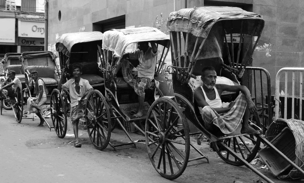 हाथ रिक्शा, कोलकाता हाथ रिक्शा, कोलकाता