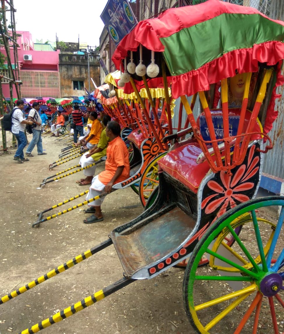 हाथ रिक्शा, कोलकाता हाथ रिक्शा, कोलकाता