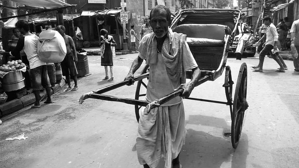हाथ रिक्शा, कोलकाता हाथ रिक्शा, कोलकाता