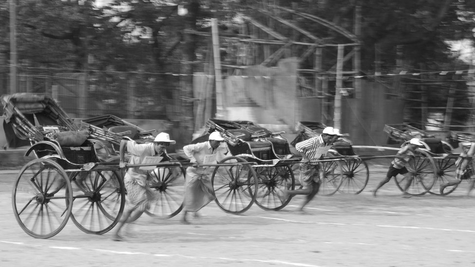 हाथ रिक्शा, कोलकाता हाथ रिक्शा, कोलकाता