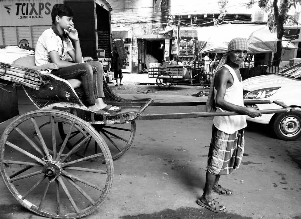 हाथ रिक्शा, कोलकाता हाथ रिक्शा, कोलकाता