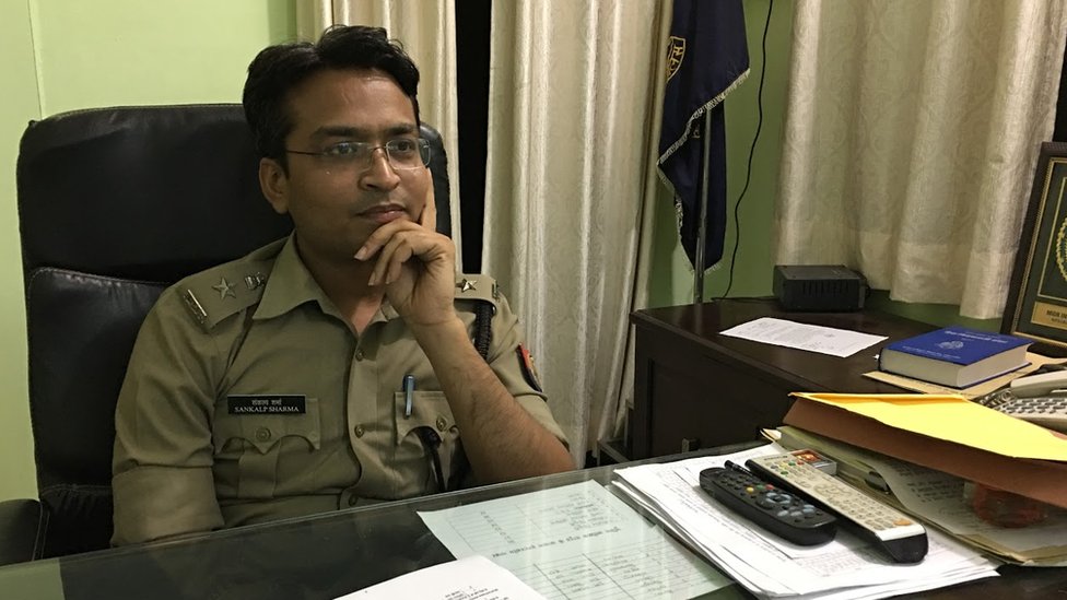 पुलिस अधीक्षक संकल्प शर्मा पुलिस अधीक्षक संकल्प शर्मा