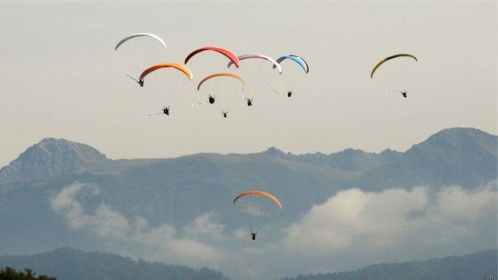 पैराग्लाइडिंग पैराग्लाइडिंग