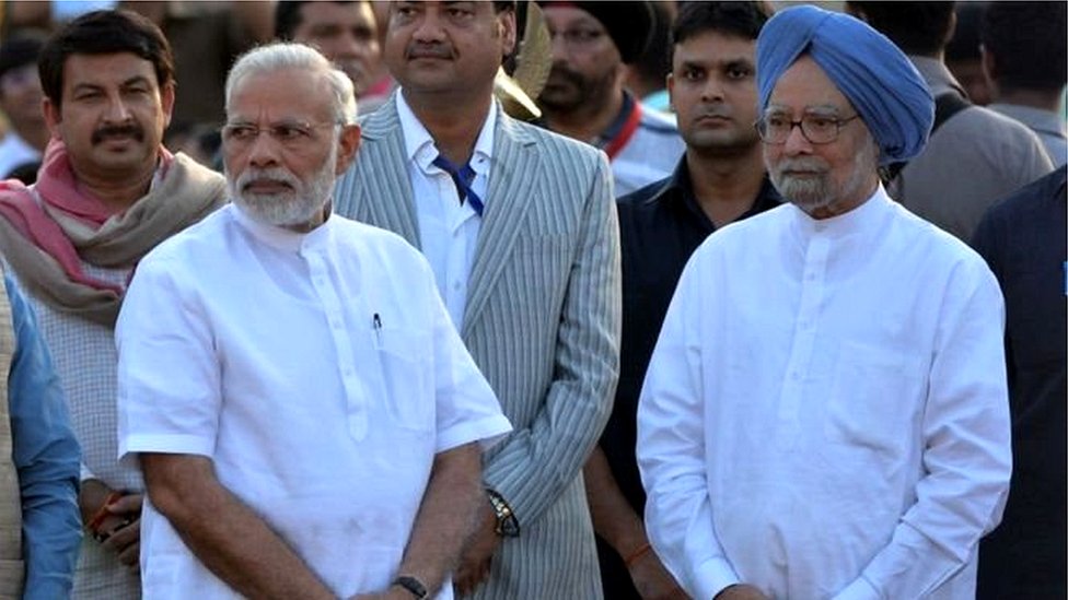 मोदी और मनमोहन मोदी और मनमोहन