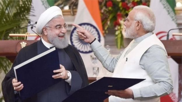 हसन रूहानी, नरेंद्र मोदी हसन रूहानी, नरेंद्र मोदी