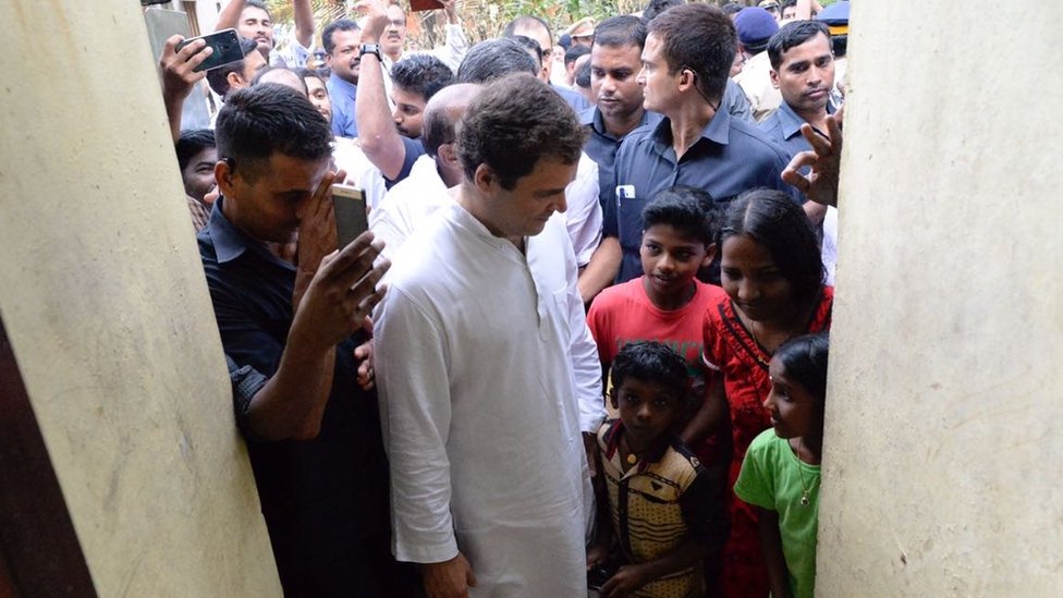 राहुल गांधी, केरल, बाढ़ राहुल गांधी, केरल, बाढ़