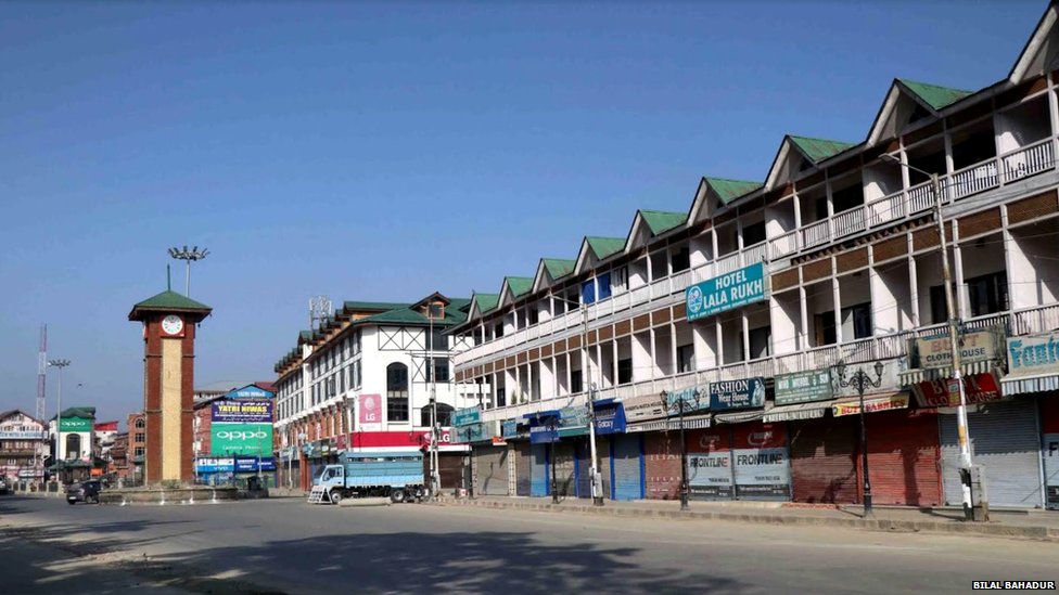 कश्मीर बंद कश्मीर बंद
