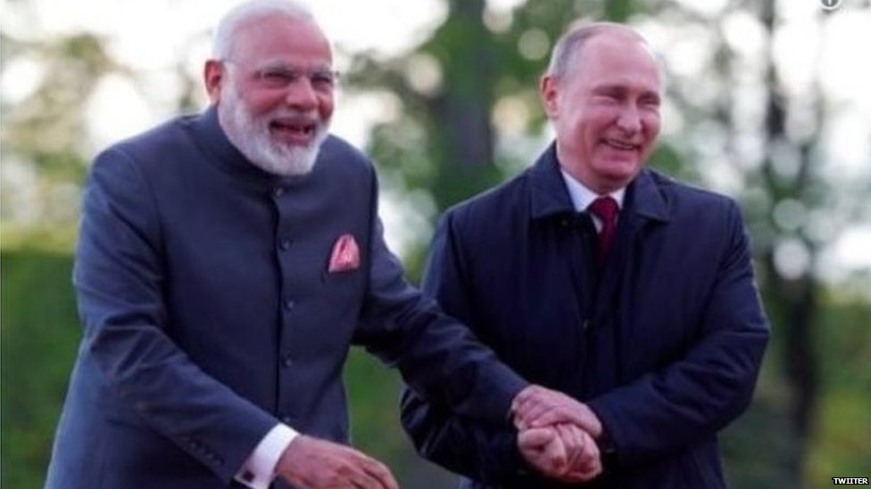 मोदी, पुतिन मोदी, पुतिन
