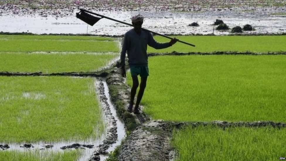 परेशान किसान परेशान किसान