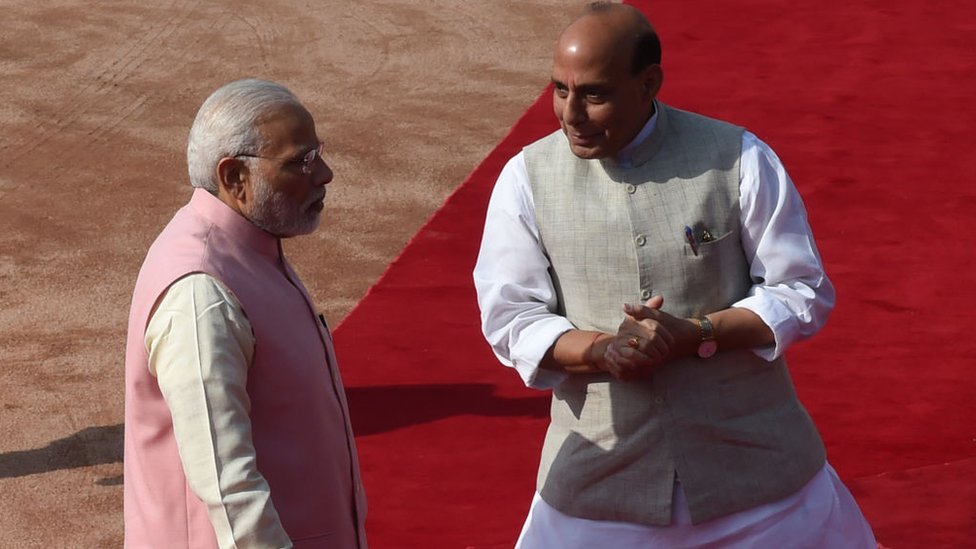 राजनाथ सिंह-मोदी राजनाथ सिंह-मोदी