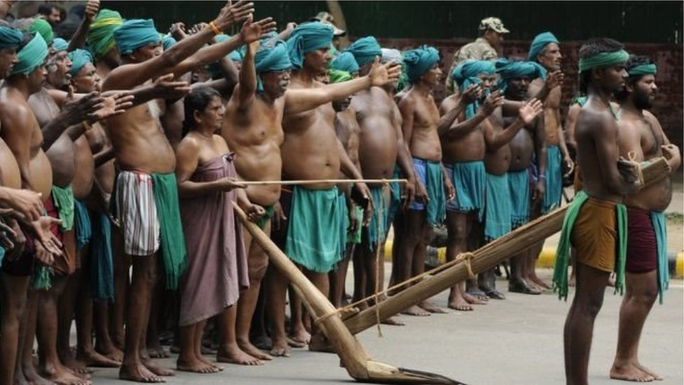 तमिलनाडु के किसान तमिलनाडु के किसान