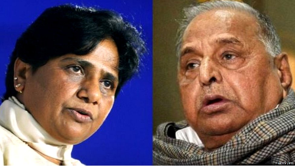 मायावती, मुलायम मायावती, मुलायम