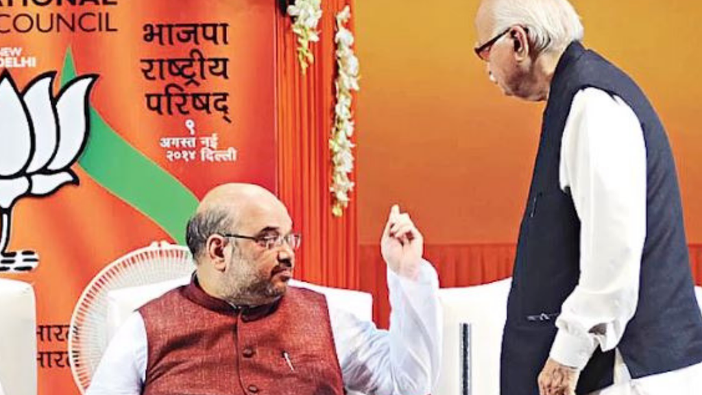 अमित शाह आडवाणी अमित शाह आडवाणी