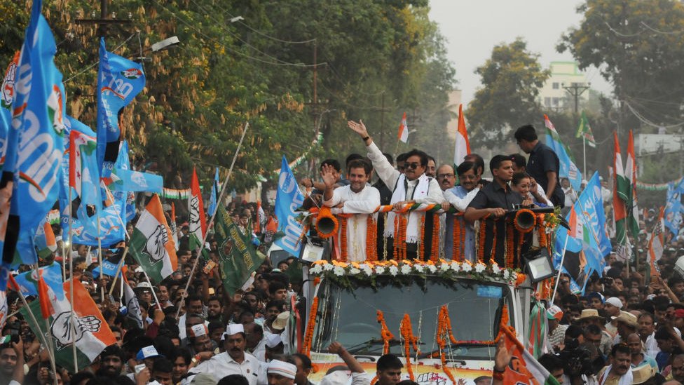 पटना, राहुल गांधी, रोड शो पटना, राहुल गांधी, रोड शो
