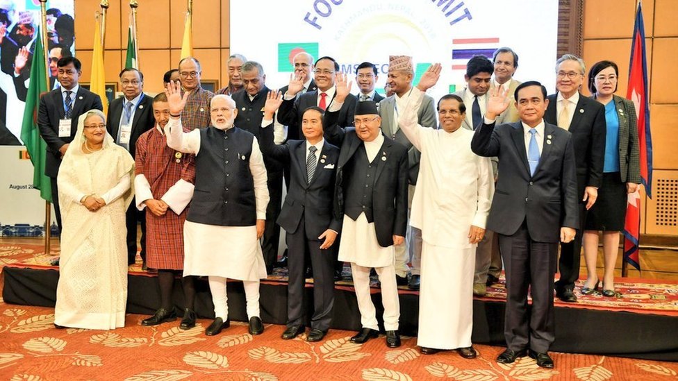 बिम्सटेक के चौथे शिखर सम्मेलन की तस्वीर बिम्सटेक के चौथे शिखर सम्मेलन की तस्वीर