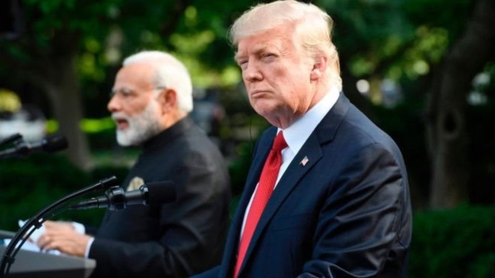 मोदी और ट्रंप मोदी और ट्रंप