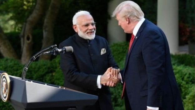 मोदी और ट्रंप मोदी और ट्रंप
