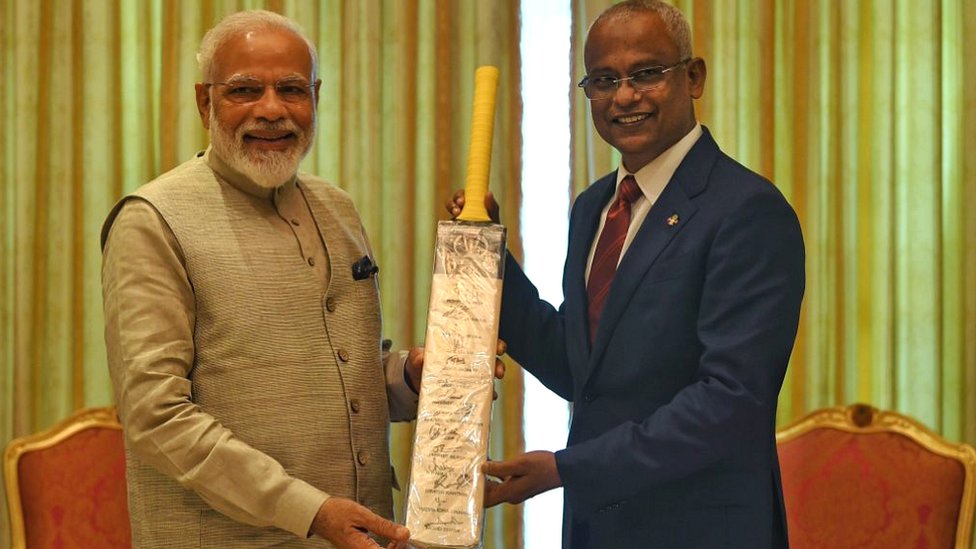 नरेंद्र मोदी, मालदीव के राष्ट्रपति इब्राहिम सोलिह नरेंद्र मोदी, मालदीव के राष्ट्रपति इब्राहिम सोलिह