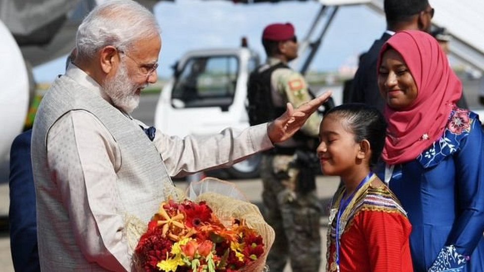 मालदीव में मोदी मालदीव में मोदी