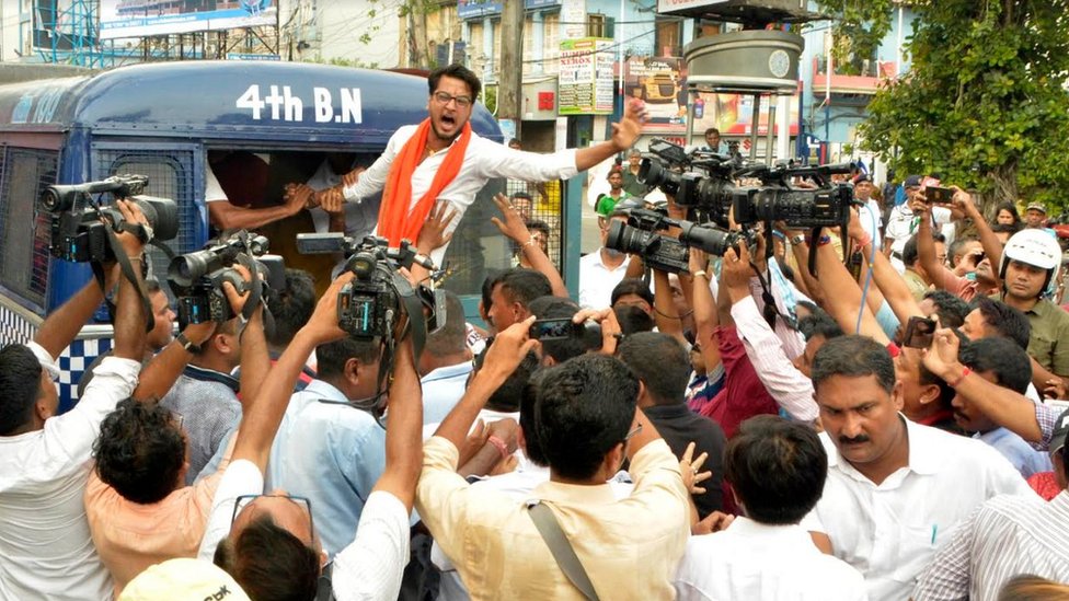 बीजेपी, पश्चिम बंगाल बीजेपी, पश्चिम बंगाल