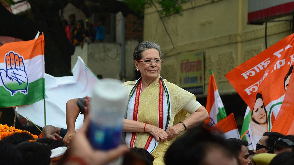 सोनिया गांधी, कांग्रेस सोनिया गांधी, कांग्रेस
