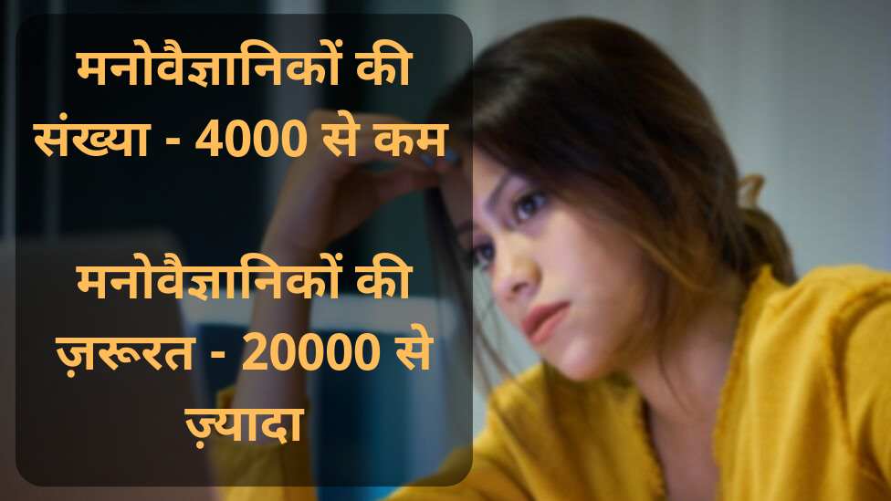 मनोवैज्ञानिकों की संख्या मनोवैज्ञानिकों की संख्या