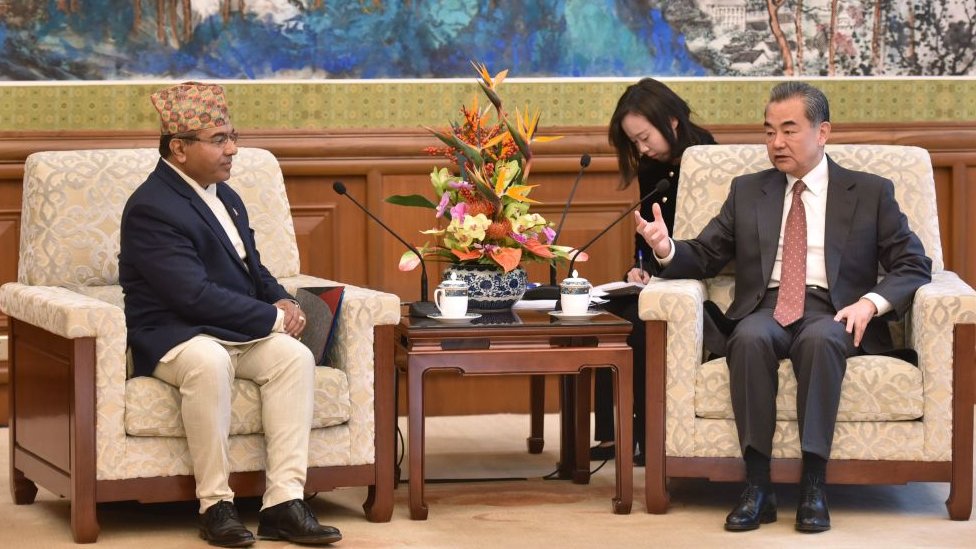 नेपाल के विदेश सचिव शंकर दास बैरागी और चीन के विदेश मंत्री वैंग यी के बीच मुलाकात नेपाल के विदेश सचिव शंकर दास बैरागी और चीन के विदेश मंत्री वैंग यी के बीच मुलाकात