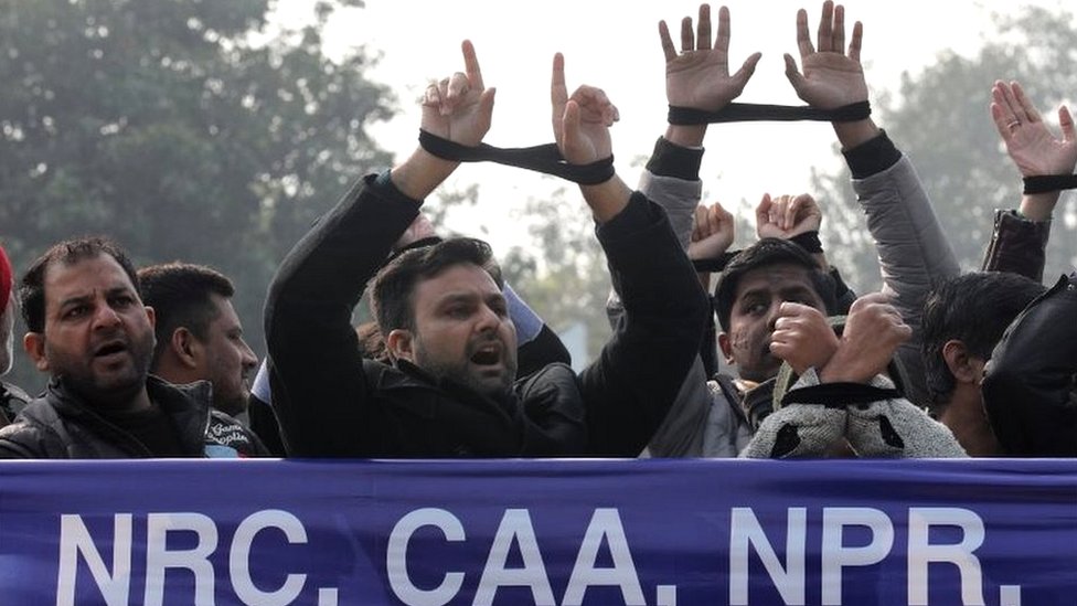 नागरिकता संशोधन क़ानून के ख़िलाफ़ प्रदर्शन नागरिकता संशोधन क़ानून के ख़िलाफ़ प्रदर्शन