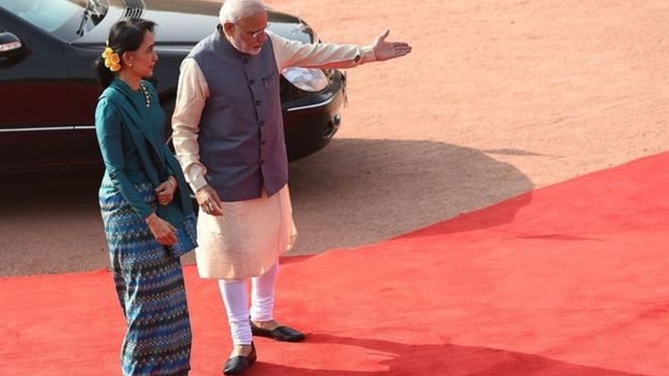 सू ची और मोदी सू ची और मोदी