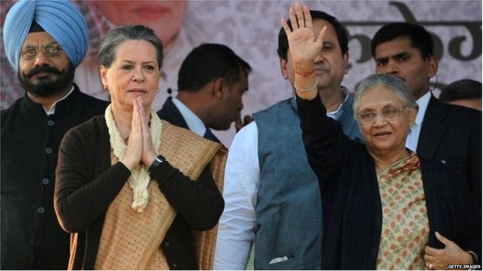 सोनिया गांधी और शीला दीक्षित सोनिया गांधी और शीला दीक्षित