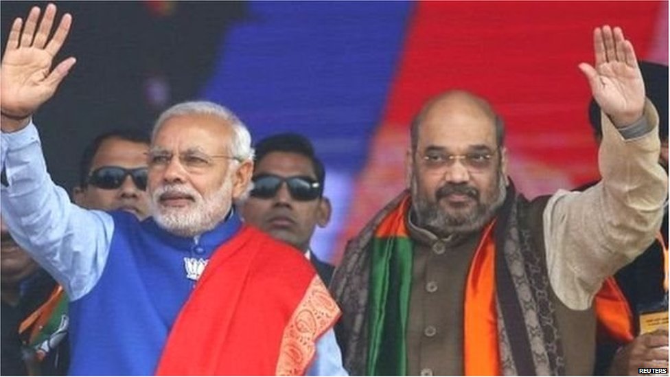 नरेंद्र मोदी और अमित शाह नरेंद्र मोदी और अमित शाह