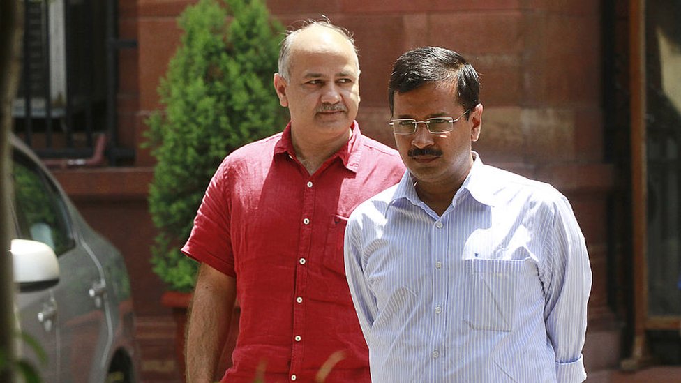 अरविंद केजरीवाल, मनीष सिसोदिया अरविंद केजरीवाल, मनीष सिसोदिया