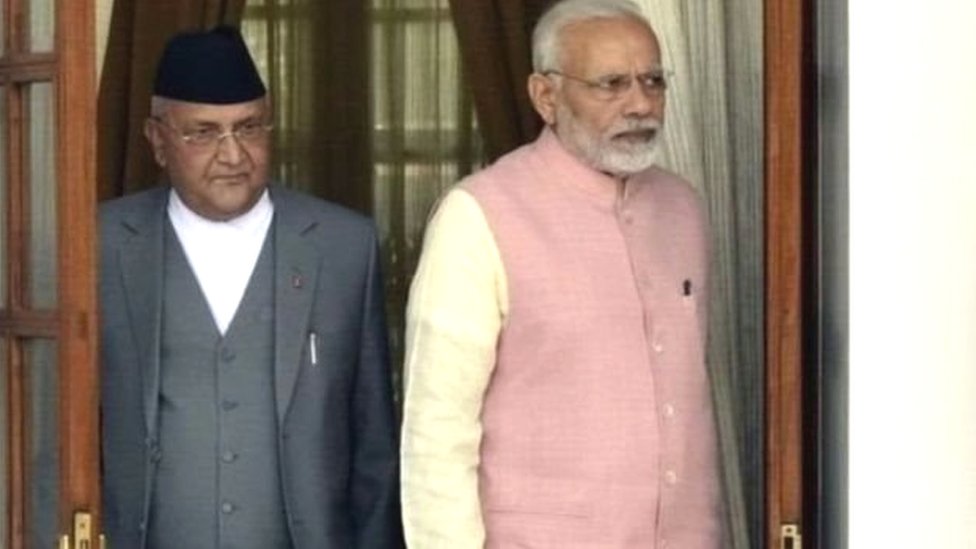 ओली और मोदी ओली और मोदी
