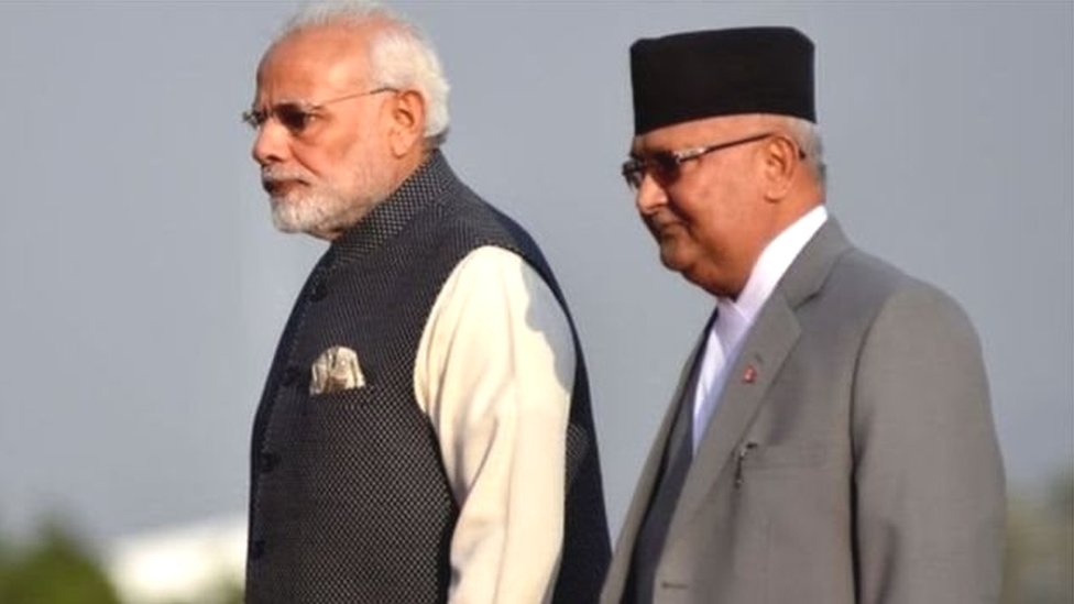 ओली और मोदी ओली और मोदी
