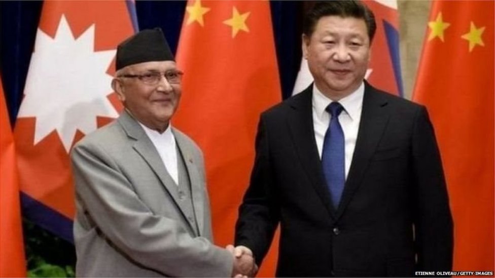 ओली और जिनपिंग ओली और जिनपिंग