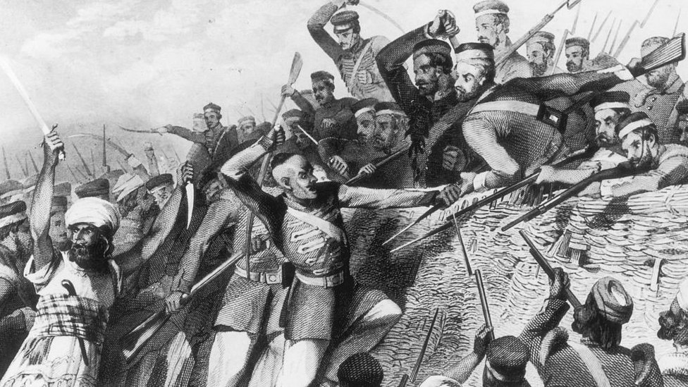 1857 के विद्रोह और ब्रिटिश सेना के विद्रोही सैनिकों के बीच लखनऊ की लड़ाई 1857 के विद्रोह और ब्रिटिश सेना के विद्रोही सैनिकों के बीच लखनऊ की लड़ाई